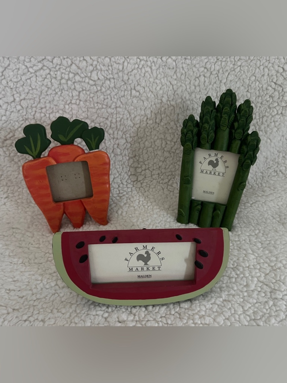 Wooden Decorative Picture Frames Malden International Designs, Veggies